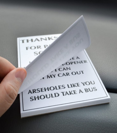 Funny Parking Notes