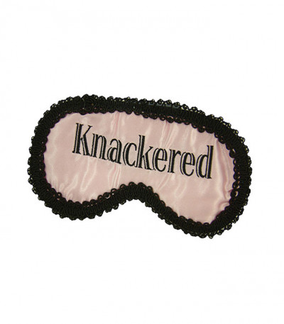 Knackered Satin Sleep Mask