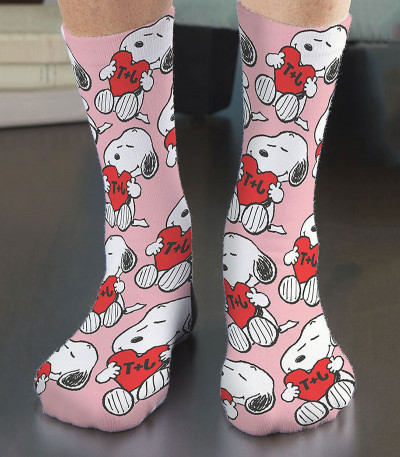 Heartine Valentine Socks