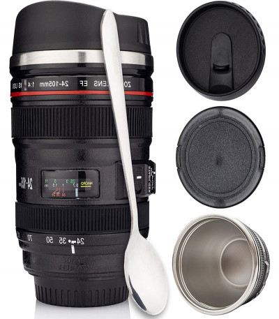 Camera Lens Coffee Mug