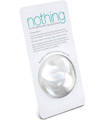 Gift of Nothing
