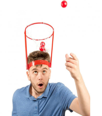 Basket Case Headband Hoop Game