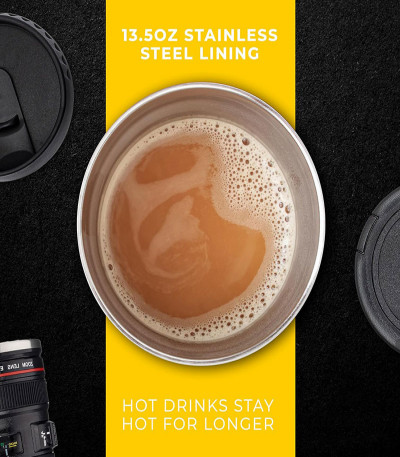 Camera Lens Coffee Mug