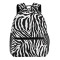 Zebra Stripe Print Backpack