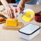 Butter Dish with Lid and Butter Curler Knife