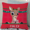Rudolph Holiday Throw Pillow