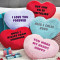 Plush Heart Message Pad