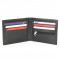 Personalised Black Leather Wallet