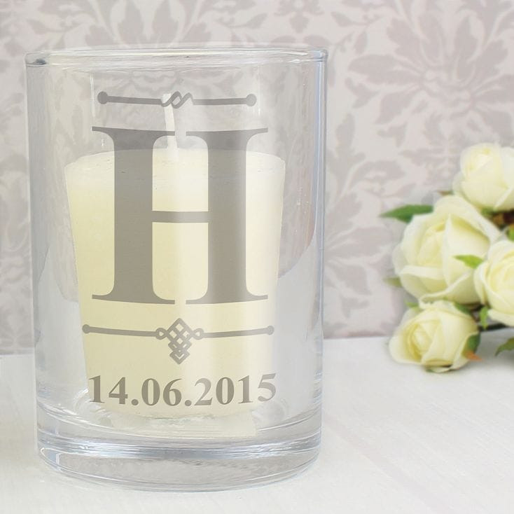 Personalised Candle Holder