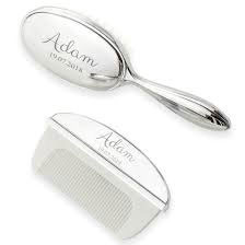 Personalised Baby Brush And Comb Set
